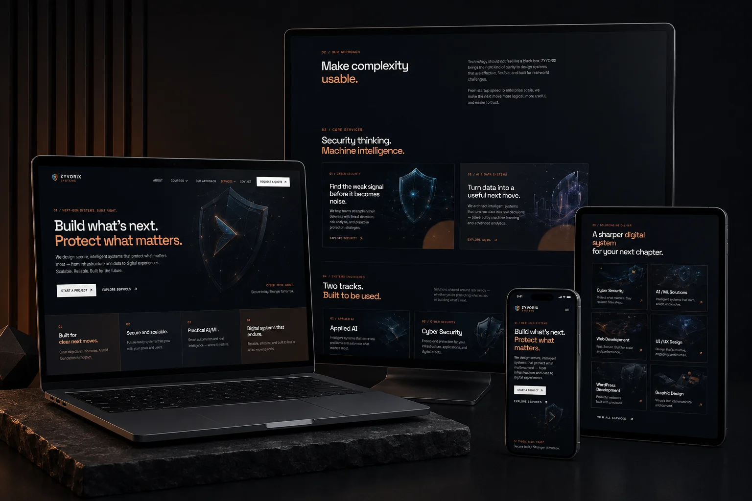 Zyvorix Tech website