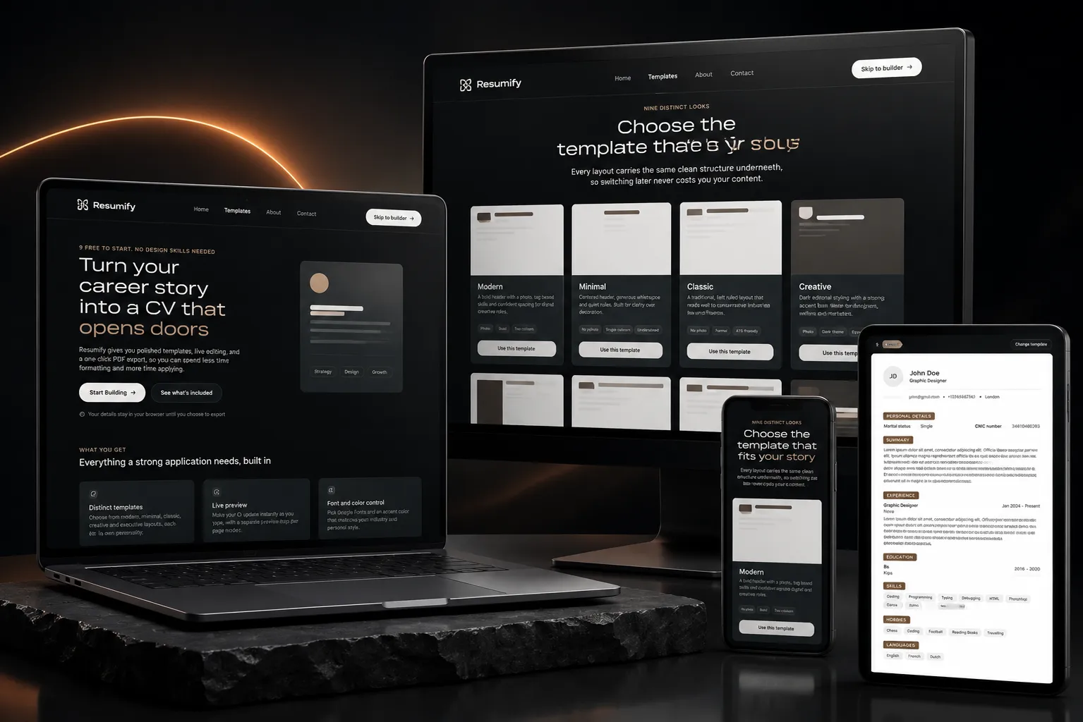 A website built by Hammad Siddique