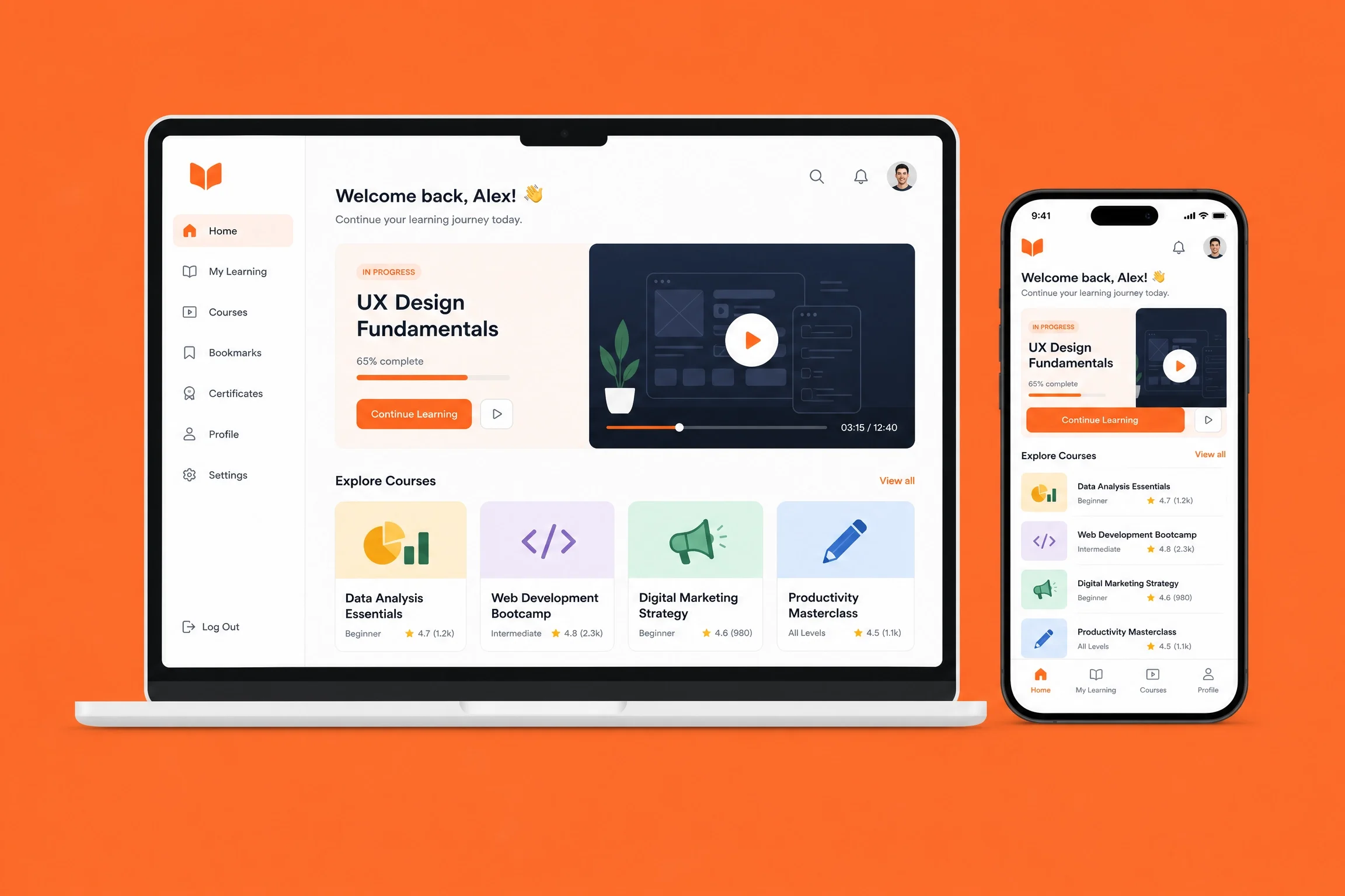 Educational website design