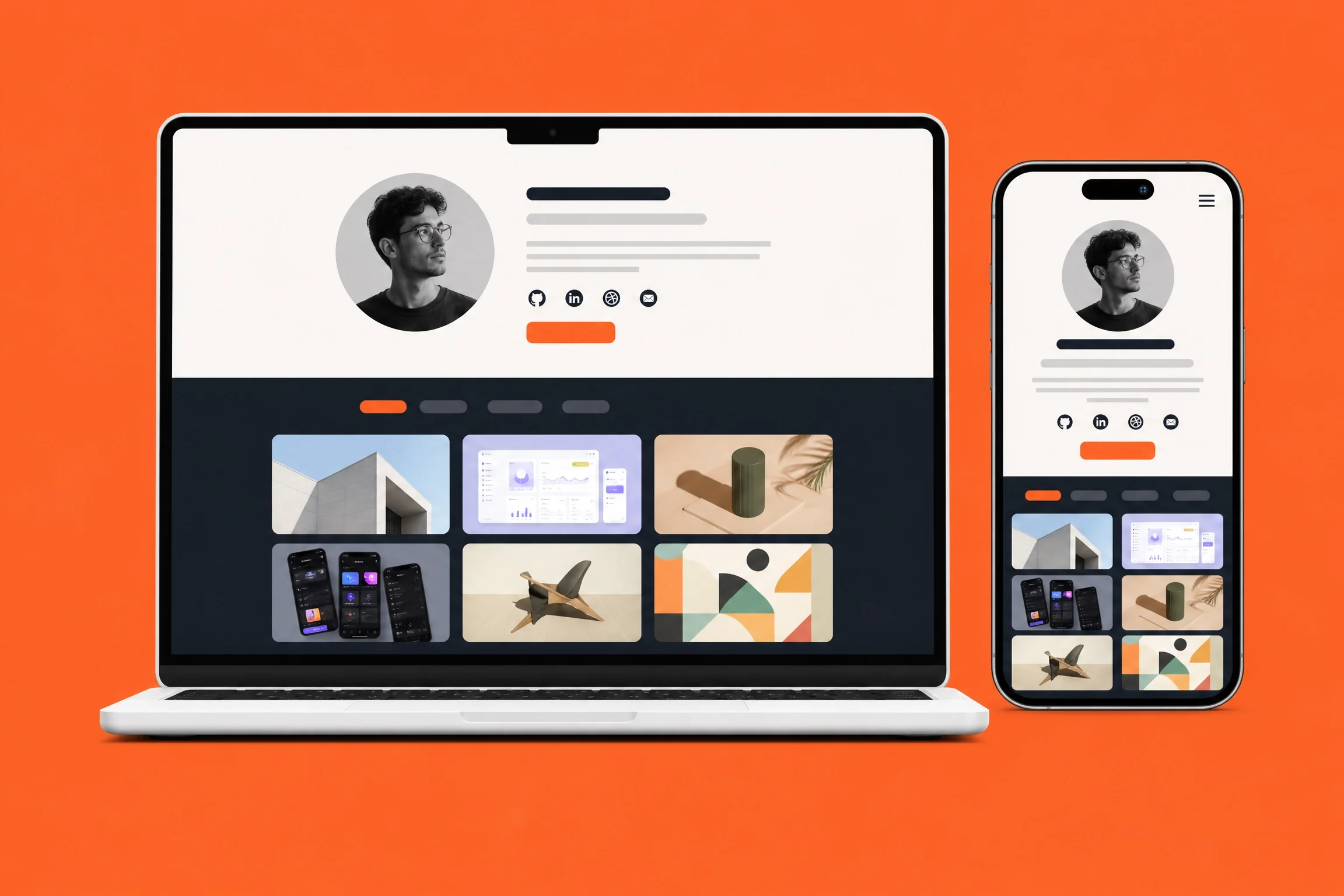 Portfolio website design